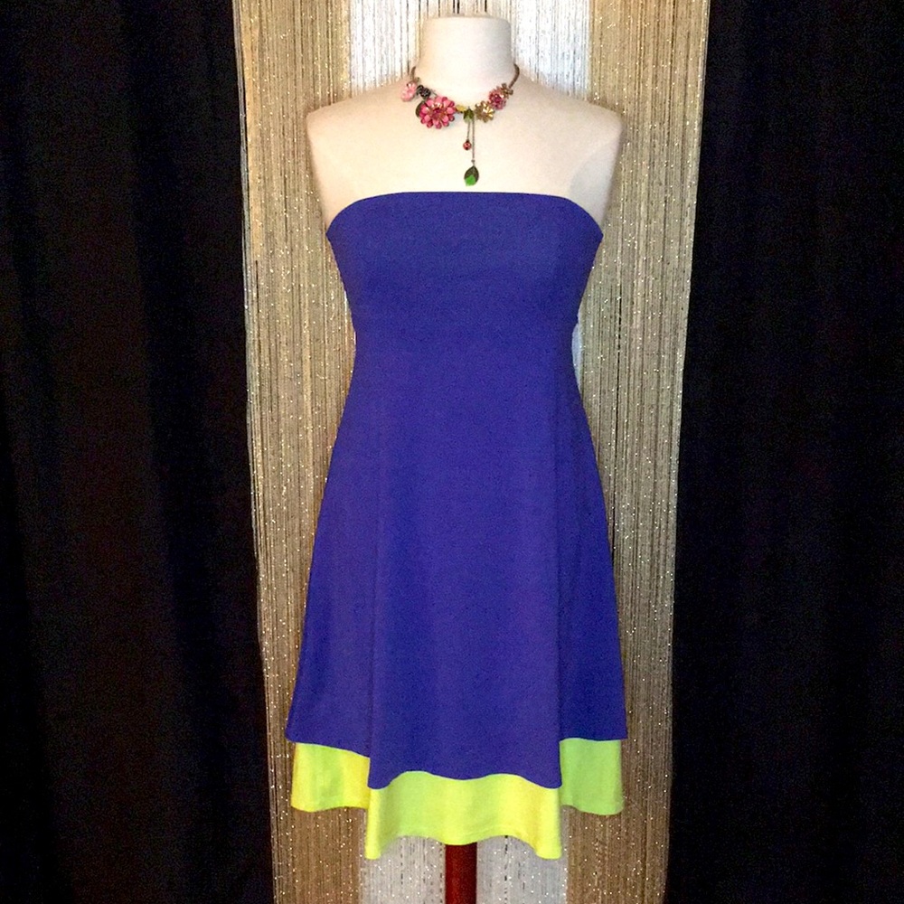 🎉Host Pick!!!Rare🤩Lululemon Reversible Strapless Dress